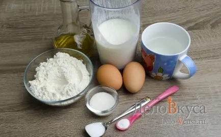 Hogyan készítsünk palacsinta kefir Hogyan készítsünk palacsinta kefir