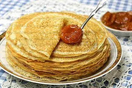 Hogyan készítsünk palacsinta kefir