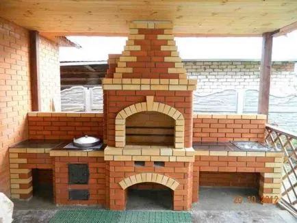 Hogyan építsünk egy barbecue a ház Hogyan építsünk egy barbecue a ház