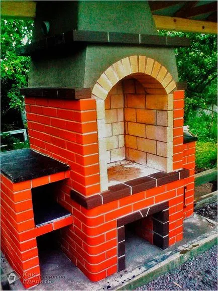 Hogyan építsünk egy barbecue a ház