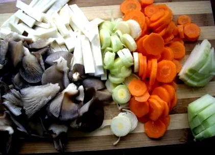 моркови парче