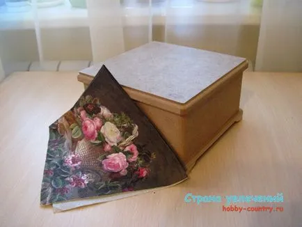 Craquelure decoupage mesterkurzus