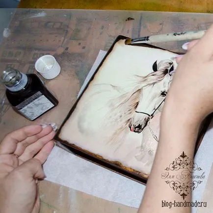 Craquelure decoupage mesterkurzus Craquelure decoupage mesterkurzus