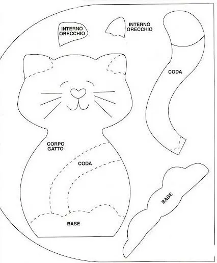 Minták puha játék cat Minták puha játék cat