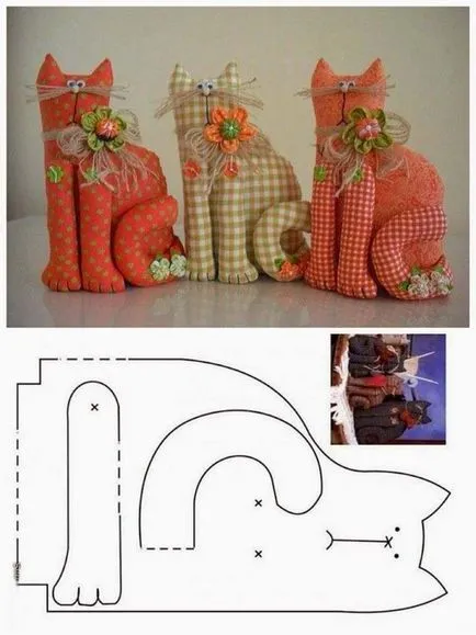 Minták puha játék cat Minták puha játék cat