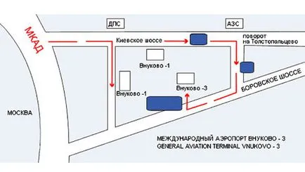 Vnukovo repülőtér, hogyan lehet a metrón Vnukovo repülőtér, hogyan lehet a metrón