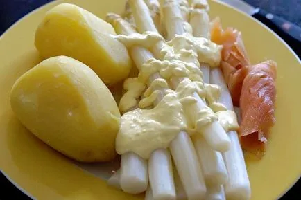 Asparagus, amelyből készítik