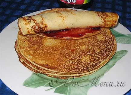 Hogyan készítsünk palacsinta kefir