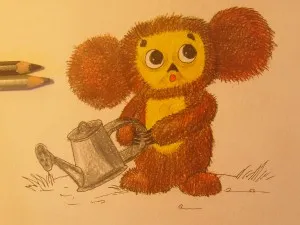 Hogyan kell felhívni lépésről lépésre Cheburashka Hogyan kell felhívni lépésről lépésre Cheburashka