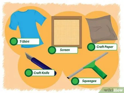 Kiírja a T-shirt kezüket
