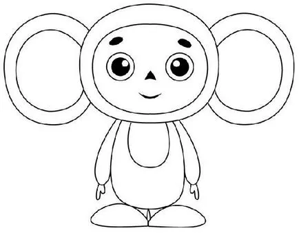 Hogyan kell felhívni lépésről lépésre Cheburashka Hogyan kell felhívni lépésről lépésre Cheburashka