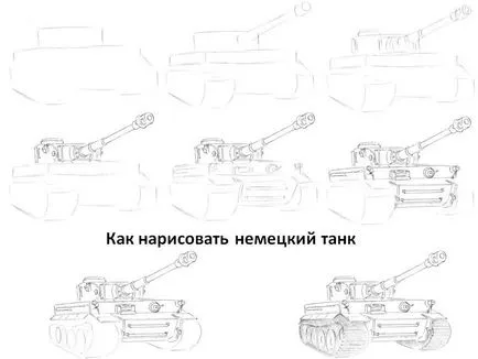 Hogyan rajzoljunk katonai járművek