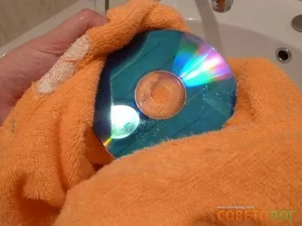 Hogyan tisztítsa meg a lemezt dvd