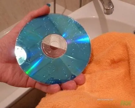 Hogyan tisztítsa meg a lemezt dvd