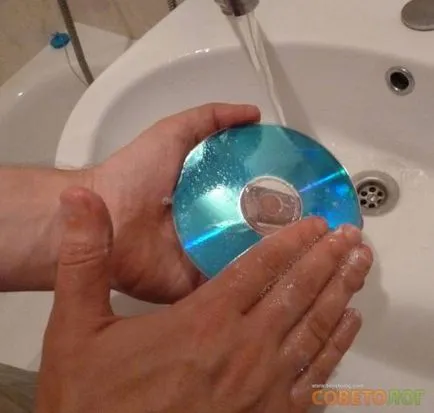 Hogyan tisztítsa meg a lemezt dvd