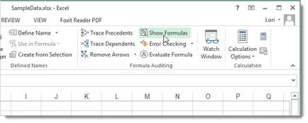 Mint képletek feltérképezése excel