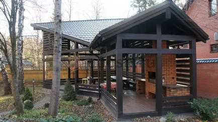 Hogyan építsünk egy barbecue a ház