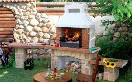 Hogyan építsünk egy barbecue a ház