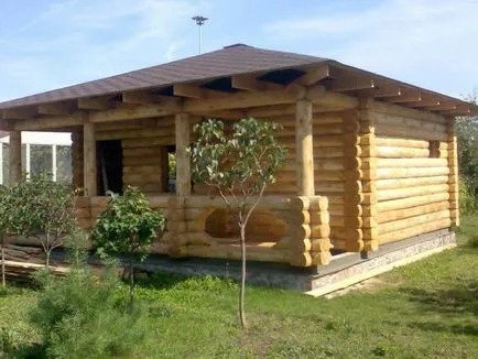 Hogyan építsünk egy faházban szauna