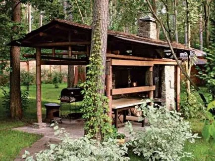 Hogyan építsünk egy barbecue a ház