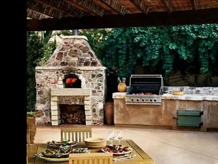 Hogyan építsünk egy barbecue a ház