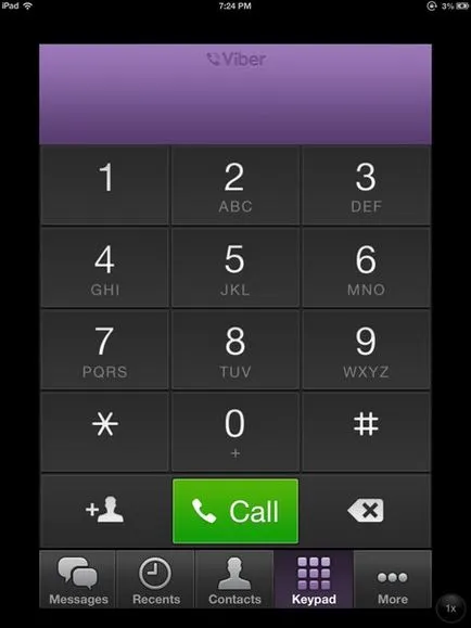 Hogyan hívást iPad Mini
