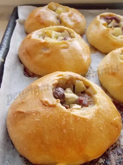 Tatar piték hús és a burgonya Tatar piték hús és a burgonya