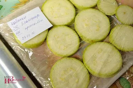 Hogyan befagyasztására squash