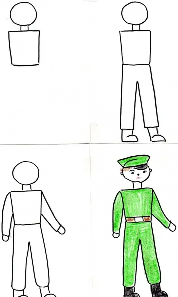Hogyan rajzoljunk katonai járművek