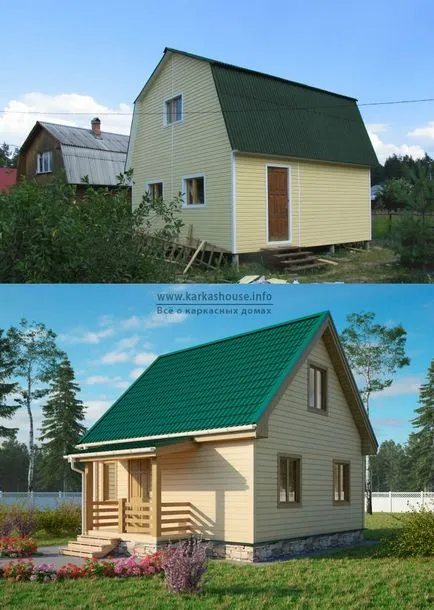 Építs keret ház saját kezűleg a