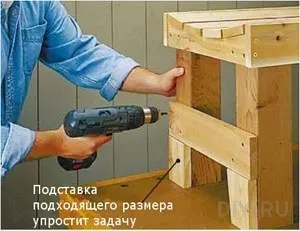 Hogyan építsünk egy padon