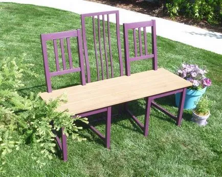 Hogyan építsünk egy padon