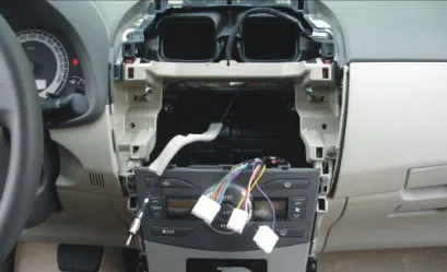 Eltávolítása rádió toyota Eltávolítása rádió toyota