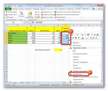 Mint képletek feltérképezése excel