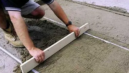 Hogyan öntsünk betonon otthon Hogyan öntsünk betonon otthon