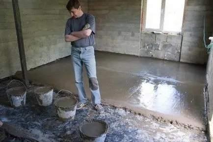Hogyan öntsünk betonon otthon Hogyan öntsünk betonon otthon