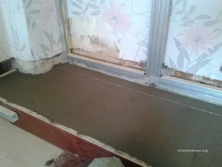 Hogyan öntsünk betonon otthon
