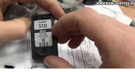 Hogyan kell kitölteni a tintapatron