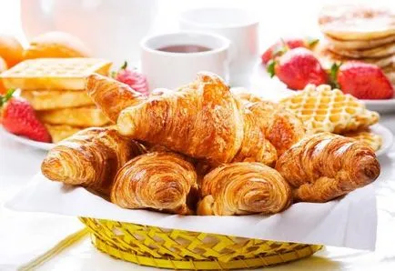 Mivel van egy croissant