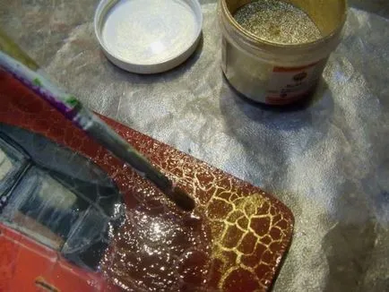 Craquelure decoupage mesterkurzus