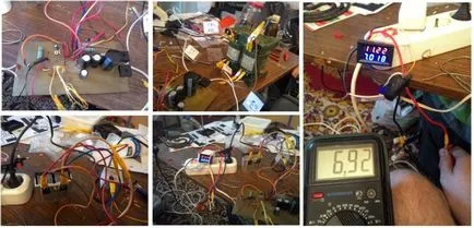 Laboratóriumi tápegység saját kezűleg