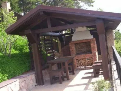 Hogyan építsünk egy barbecue a ház
