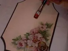 Craquelure decoupage mesterkurzus