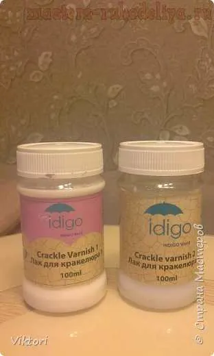 Craquelure decoupage mesterkurzus