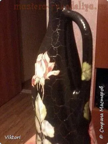 Craquelure decoupage mesterkurzus