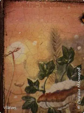 Craquelure decoupage mesterkurzus