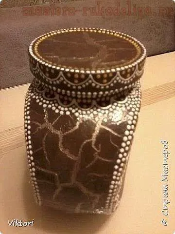 Craquelure decoupage mesterkurzus