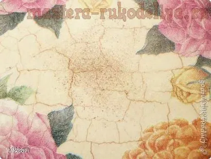 Craquelure decoupage mesterkurzus