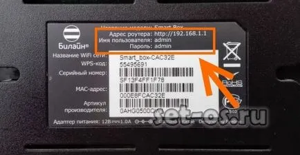 Beeline wifi, hogyan kell beállítani