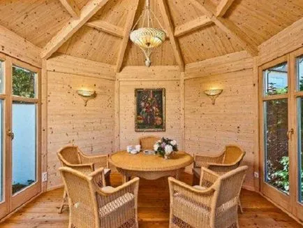 Bútor pavilonok a kezüket